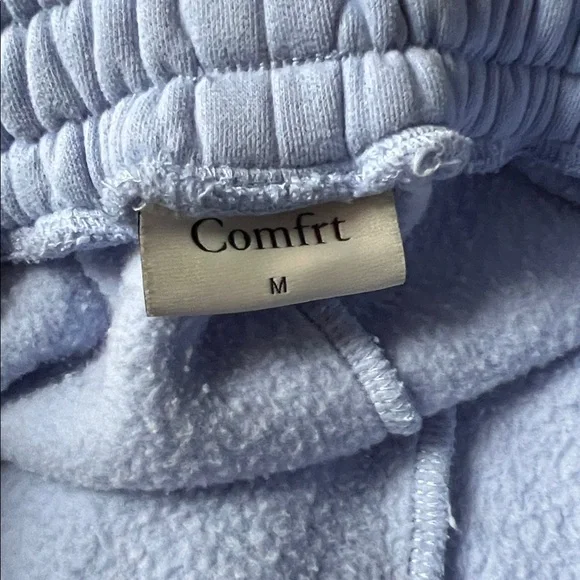 Comfrt Collection Pastel Edit Periwinkle Joggers. Size Medium - Picture 2 of 11